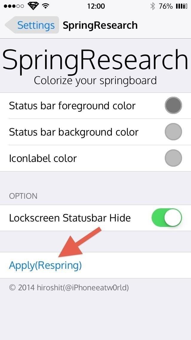 Как настроить свой iPhone's Status Bar & Icon Label Colors