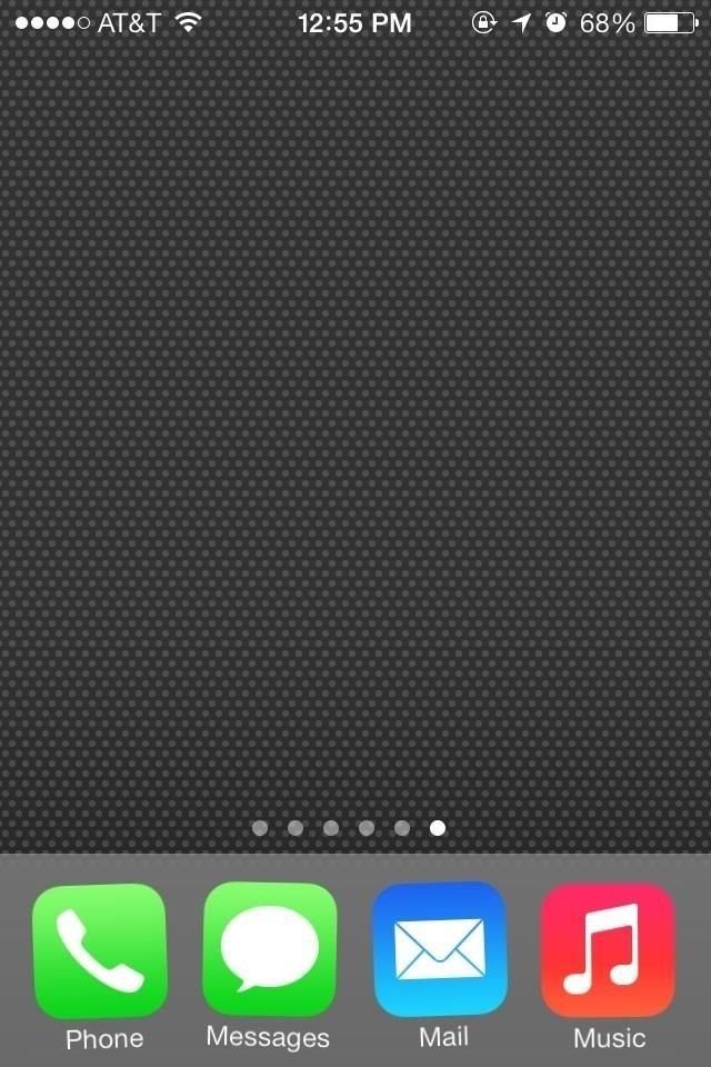 Как перемещать значки приложений в любое место на главном экране iOS 7