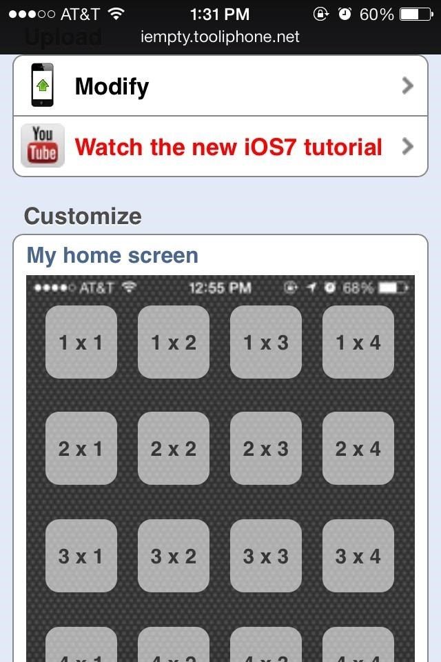 Как перемещать значки приложений в любое место на главном экране iOS 7