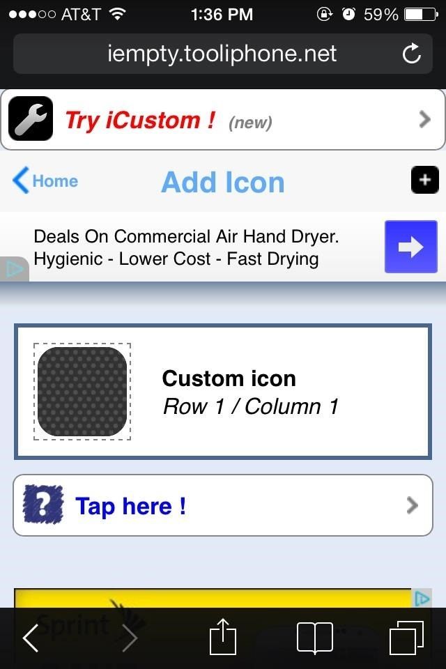 Как перемещать значки приложений в любое место на главном экране iOS 7