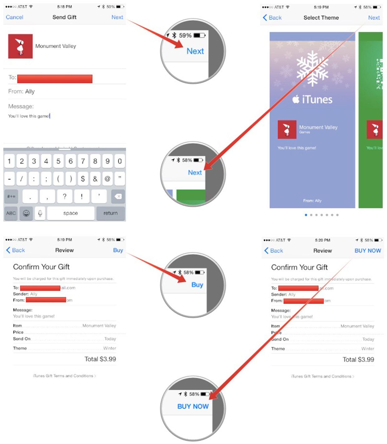Как подарить приложения из App Store с вашего iPhone и iPad