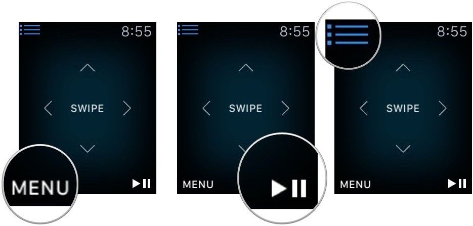 Использование приложения Remote на Apple Watch