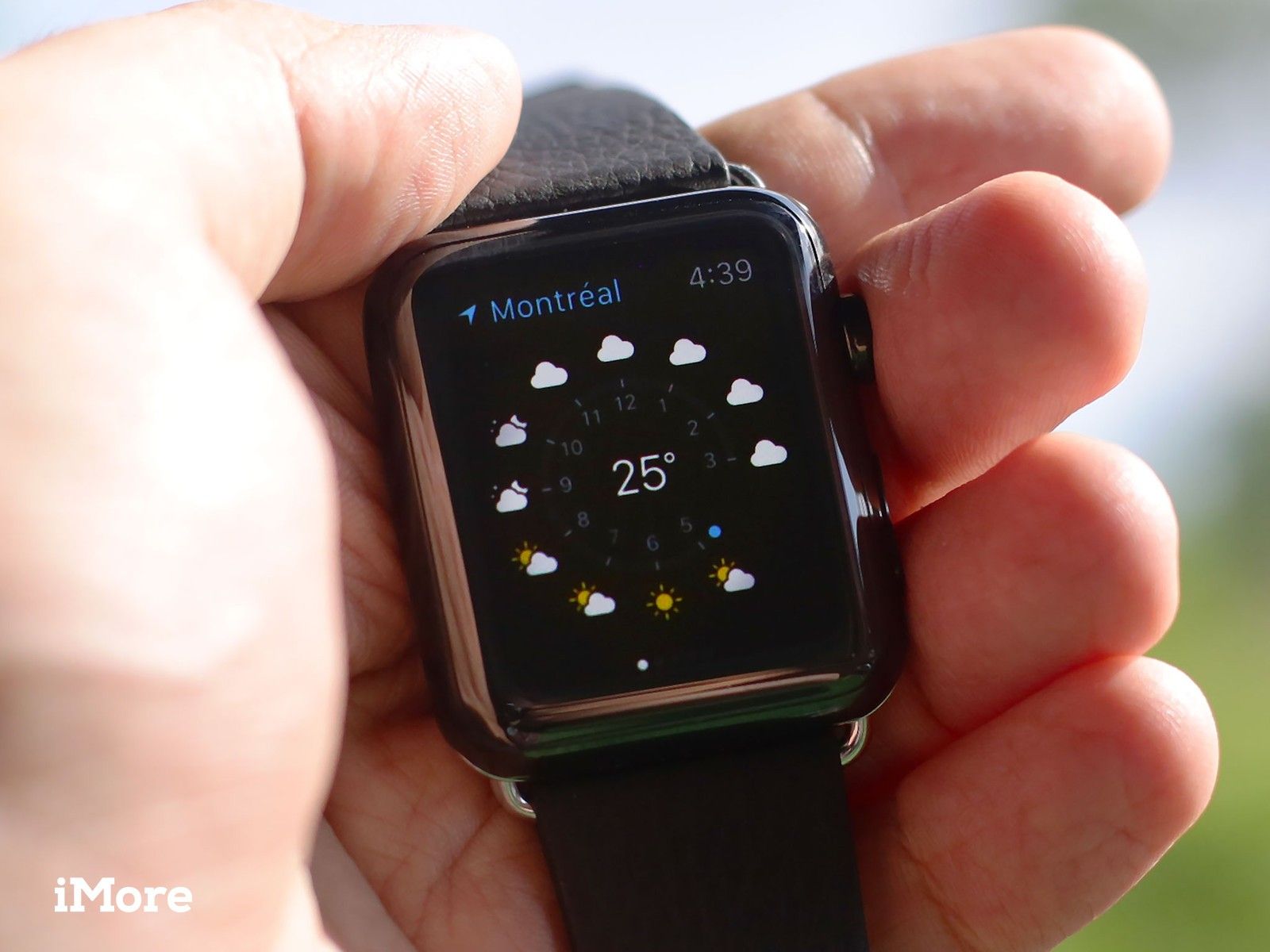 Как узнать погоду на Apple Watch