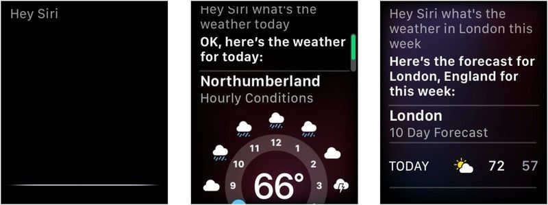 погода Сири