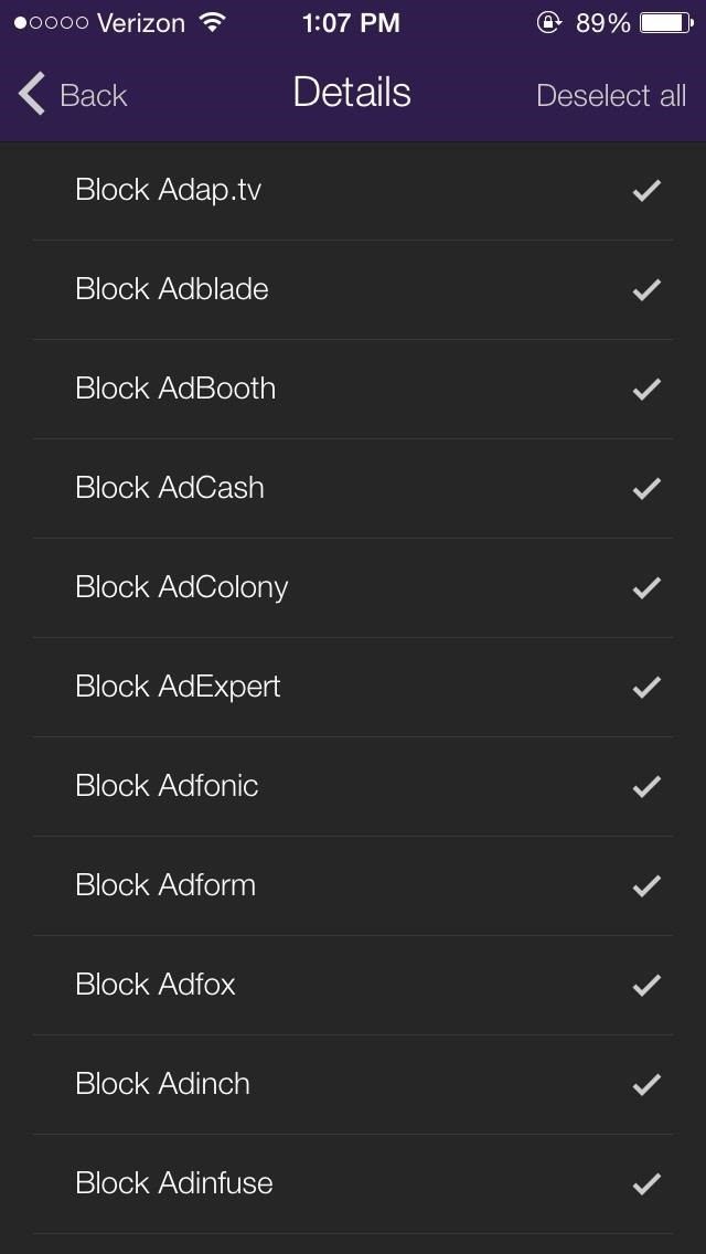 Как заблокировать рекламу для Hulu Plus, Pandora, YouTube и других приложений в iOS 7 (джейлбрейк не требуется)