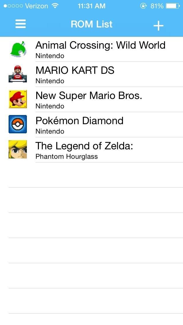 nintendo ds roms for iphone