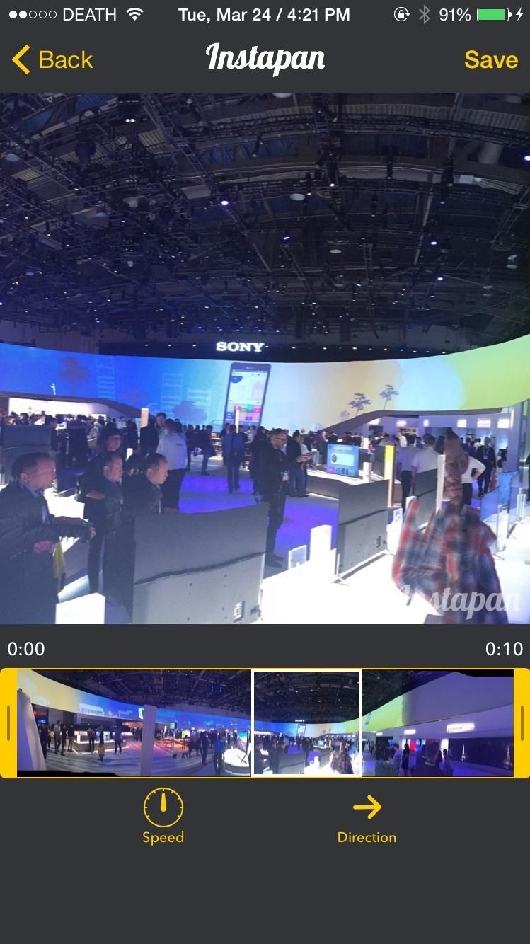 Как загрузить полные панорамы в Instagram с вашего iPhone