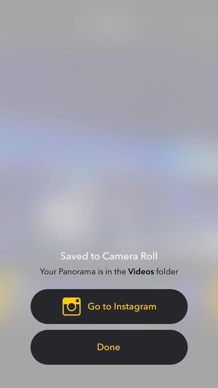 Как загрузить полные панорамы в Instagram с вашего iPhone