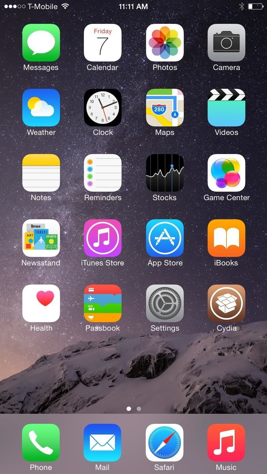 Получить iPhone 6 Plus' Resolution & Home Screen Landscape Mode on Your iPhone 6