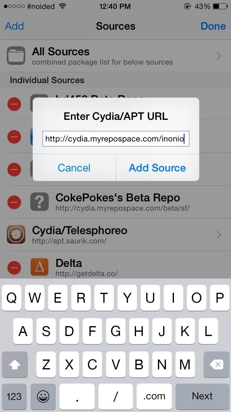 Коды iphone. Репозиторий джейлбрейк. Docksearch 2 repo Cydia.