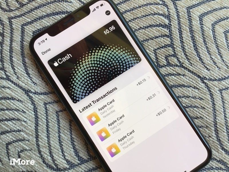 Apple Cash Card вознаграждения