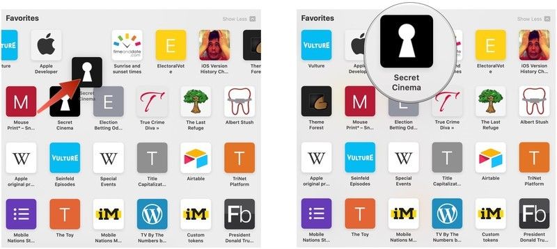 Safari переместить избранное Safari переместить избранное