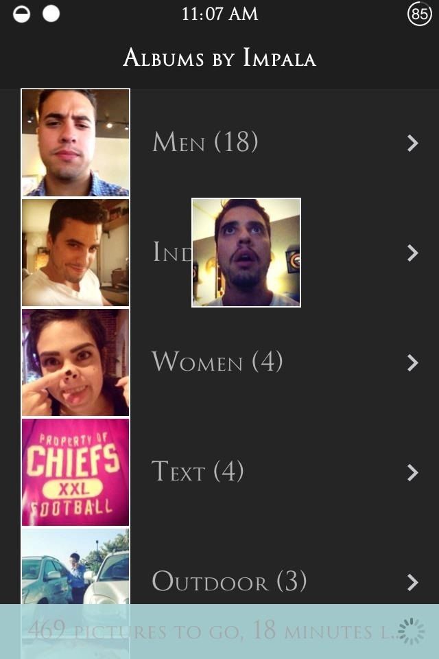 Как отсортировать ваш iPhone's Camera Roll into Automatically Created Photo Albums by Topic
