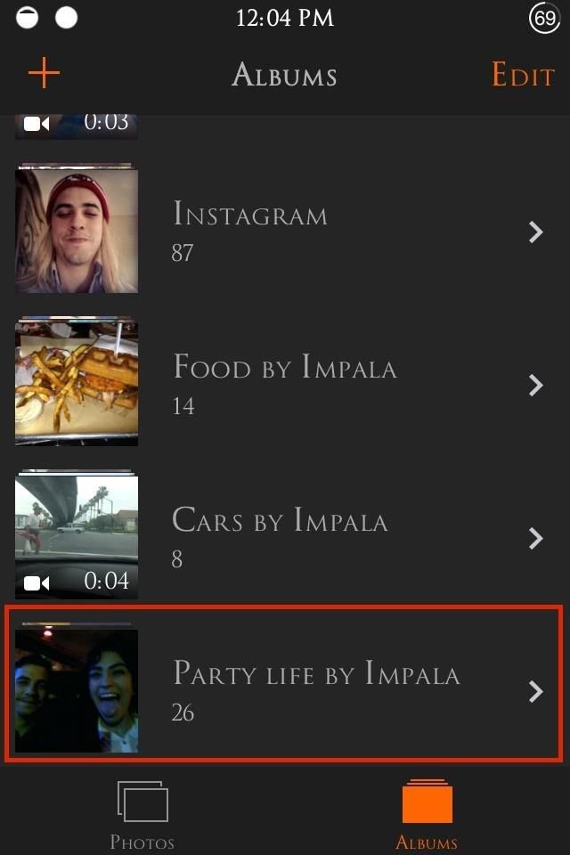Как отсортировать ваш iPhone's Camera Roll into Automatically Created Photo Albums by Topic