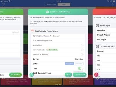 Подробный рабочий процесс, показывающий это's been downloaded and available to open