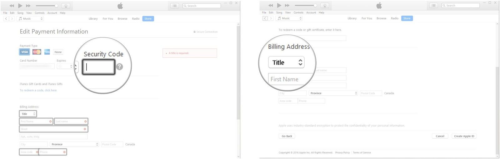Введите код безопасности. Нажмите на стрелку раскрывающегося списка.