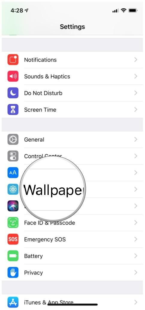 настройки ios 12, обои настройки ios 12, обои