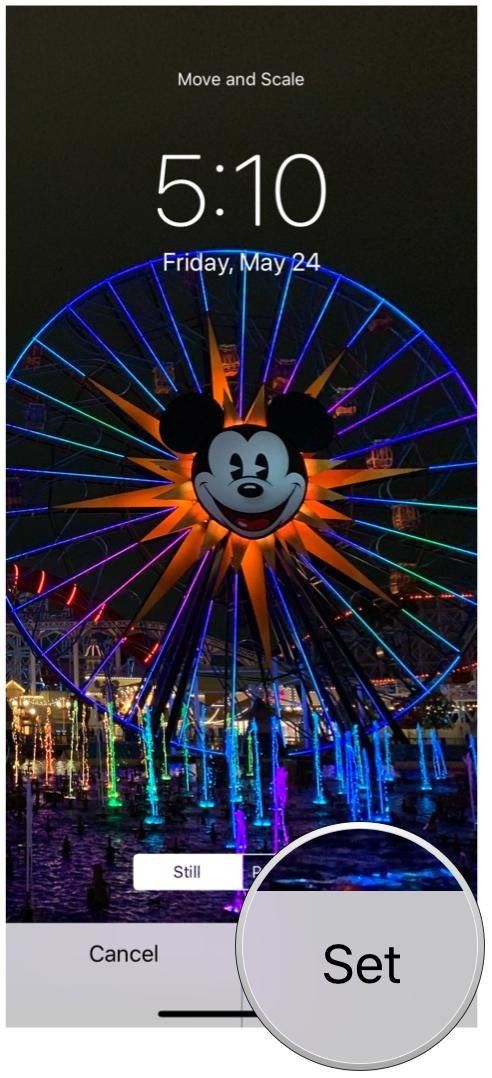 Нажмите Установить на фото обои Нажмите Установить на фото обои