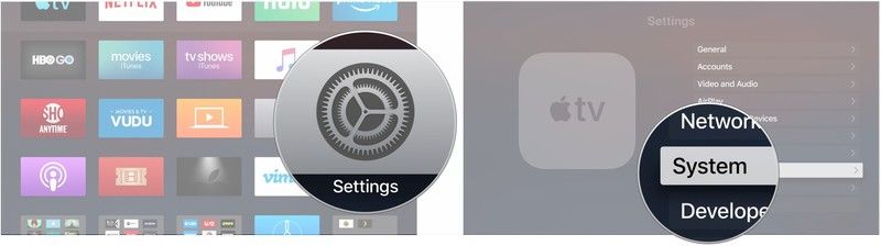 Откройте Настройки, нажмите Система
