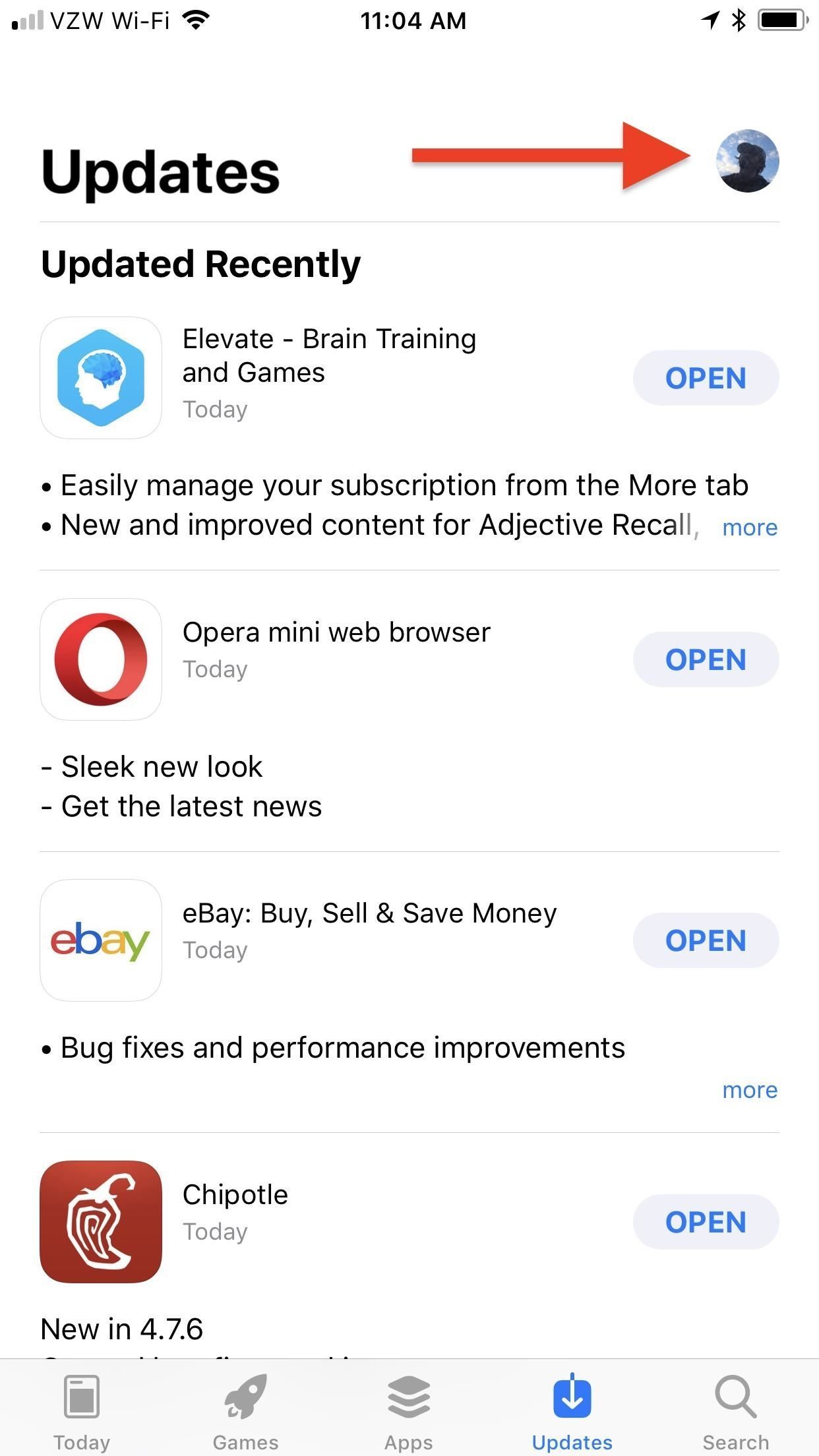 Как заново загрузить ранее приобретенные приложения с iOS 11's App Store on Your iPhone