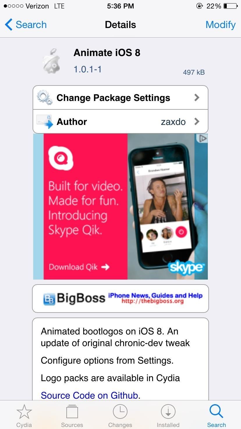 Замените скучный загрузочный экран Apple на вашем iPhone с пользовательской анимацией