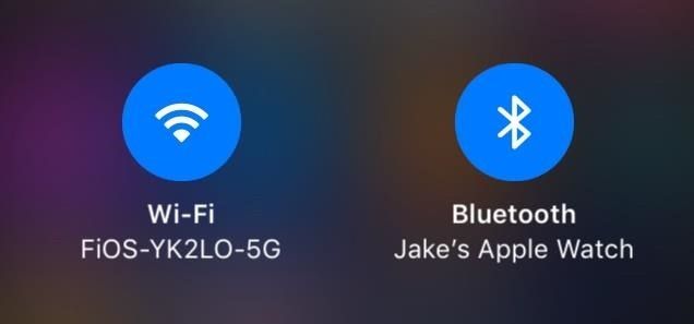 Что означают все символы Bluetooth и Wi-Fi в iOS 11's New Control Center (Blue, Gray, or Crossed Out)