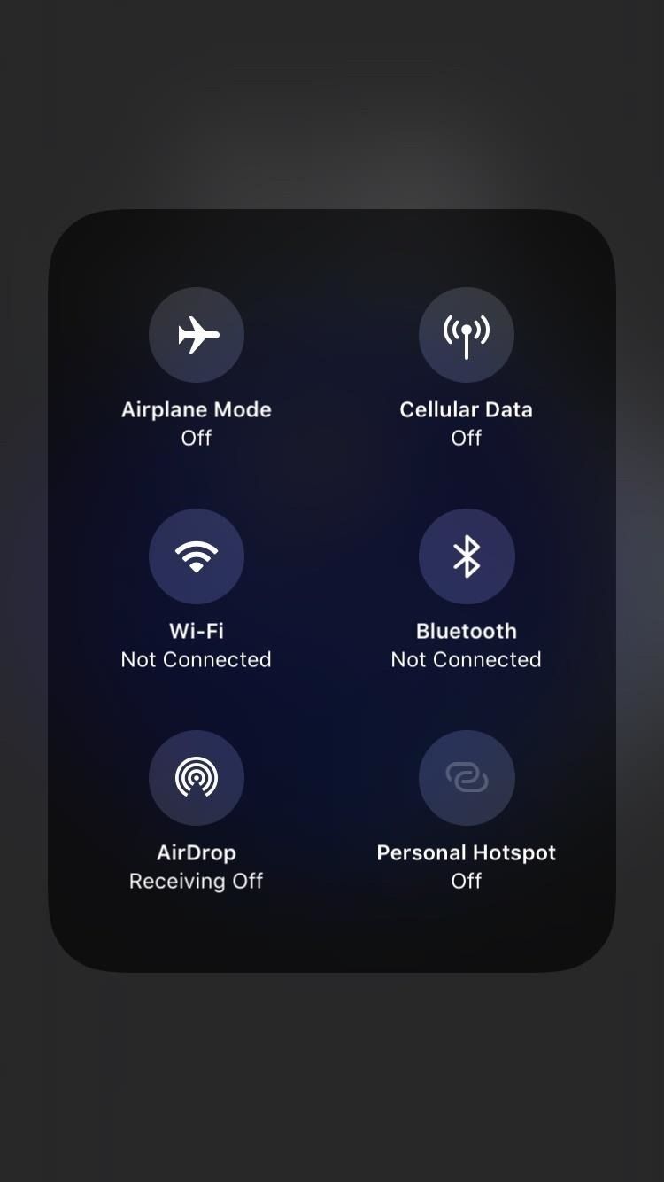 Что означают все символы Bluetooth и Wi-Fi в новом Центре управления iOS  11s (синий, серый или зачеркнутый)