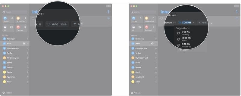 Нажмите Добавить время, добавить время
