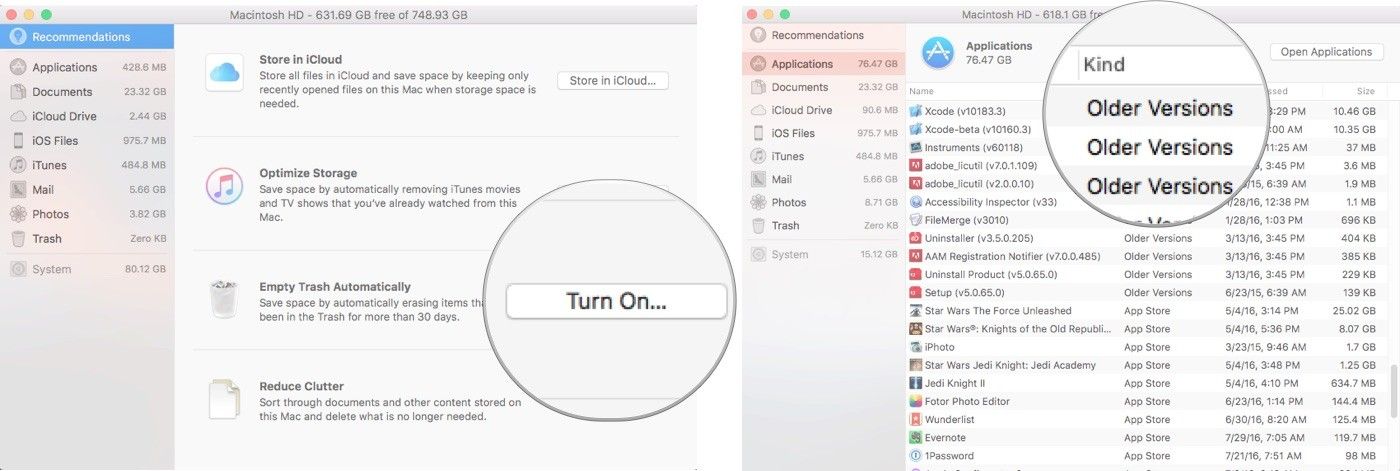 Уменьшить беспорядок