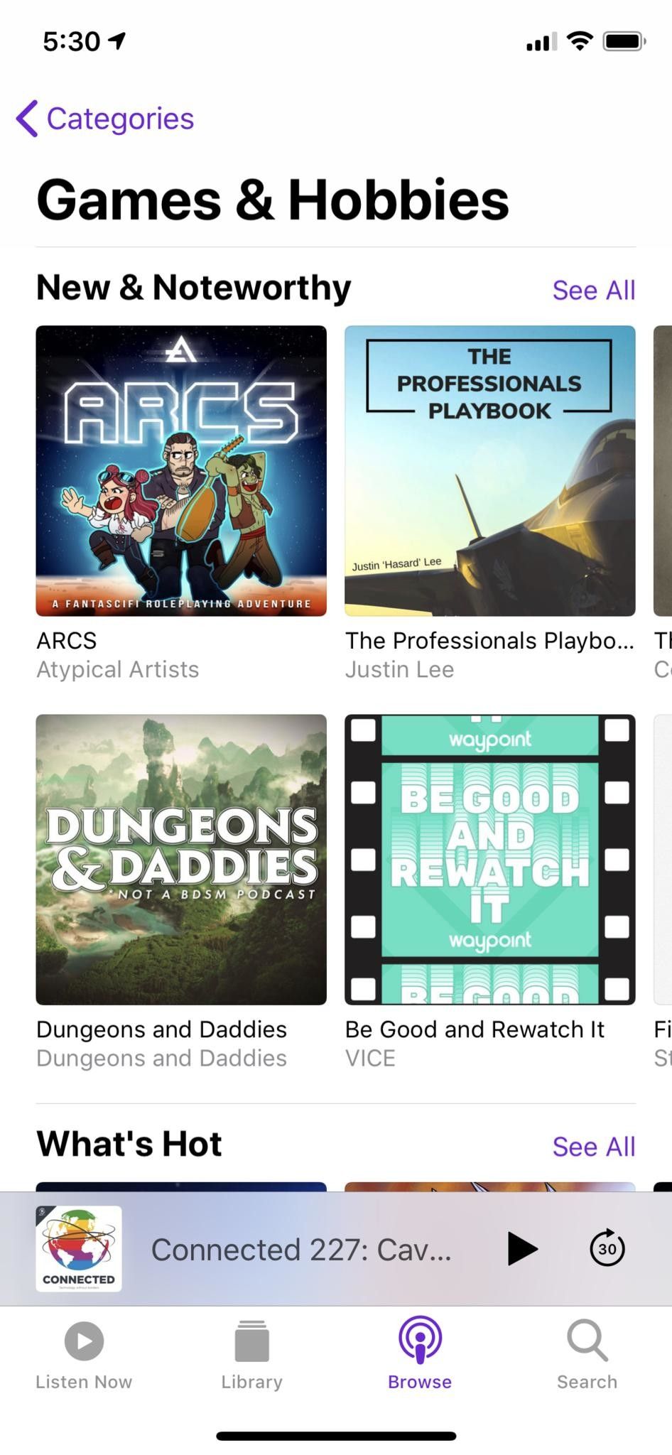 Apple Podcasts категория просмотра подкаст арт