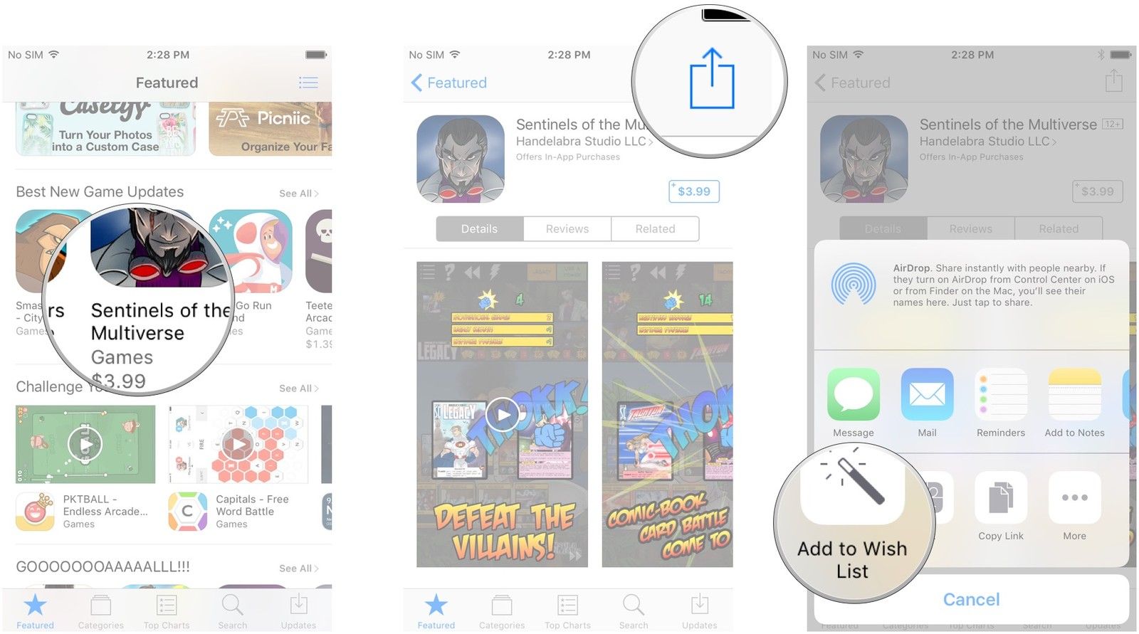Как добавить в закладки контент для покупки позже в App Store на iPhone и i...