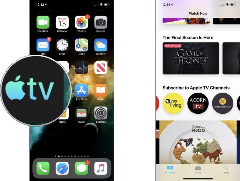 подписаться на Apple TV канал
