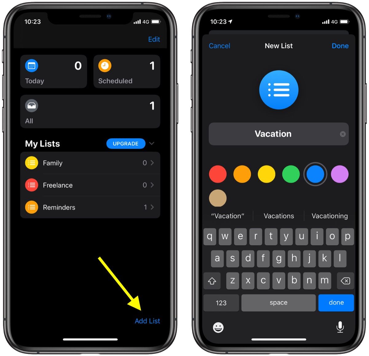 напоминания