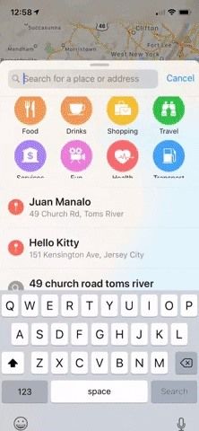 Как установить или изменить домашний и рабочий адреса на Apple Maps