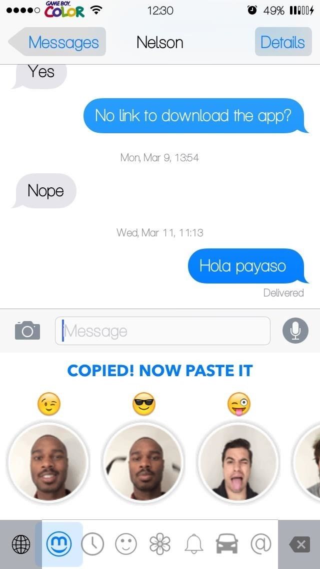 Превратите себя в анимированные смайлики, которые доступны с вашего iPhone's Keyboard