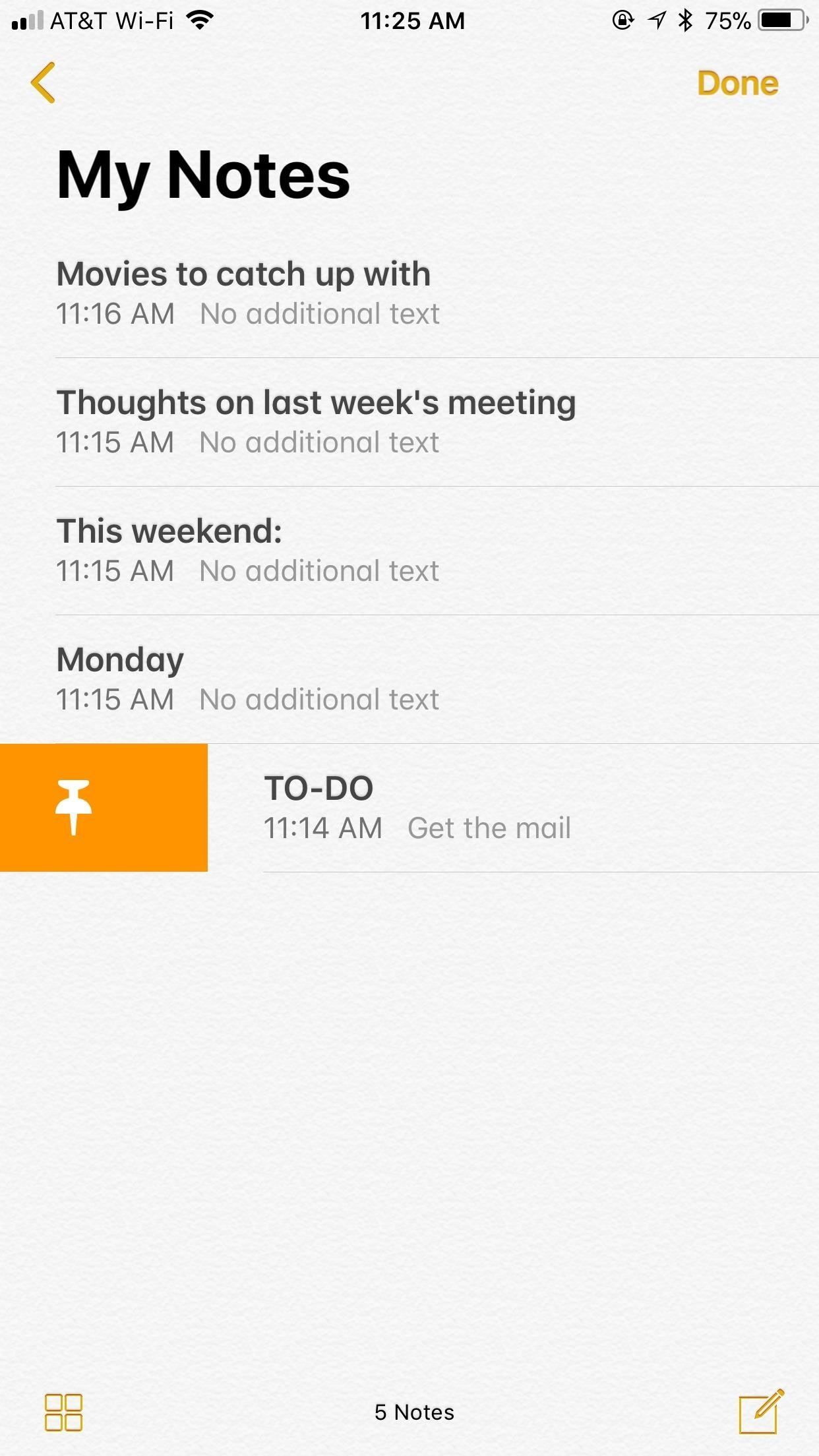 Примечания 101: Как прикрепить важные примечания к верхней части папок