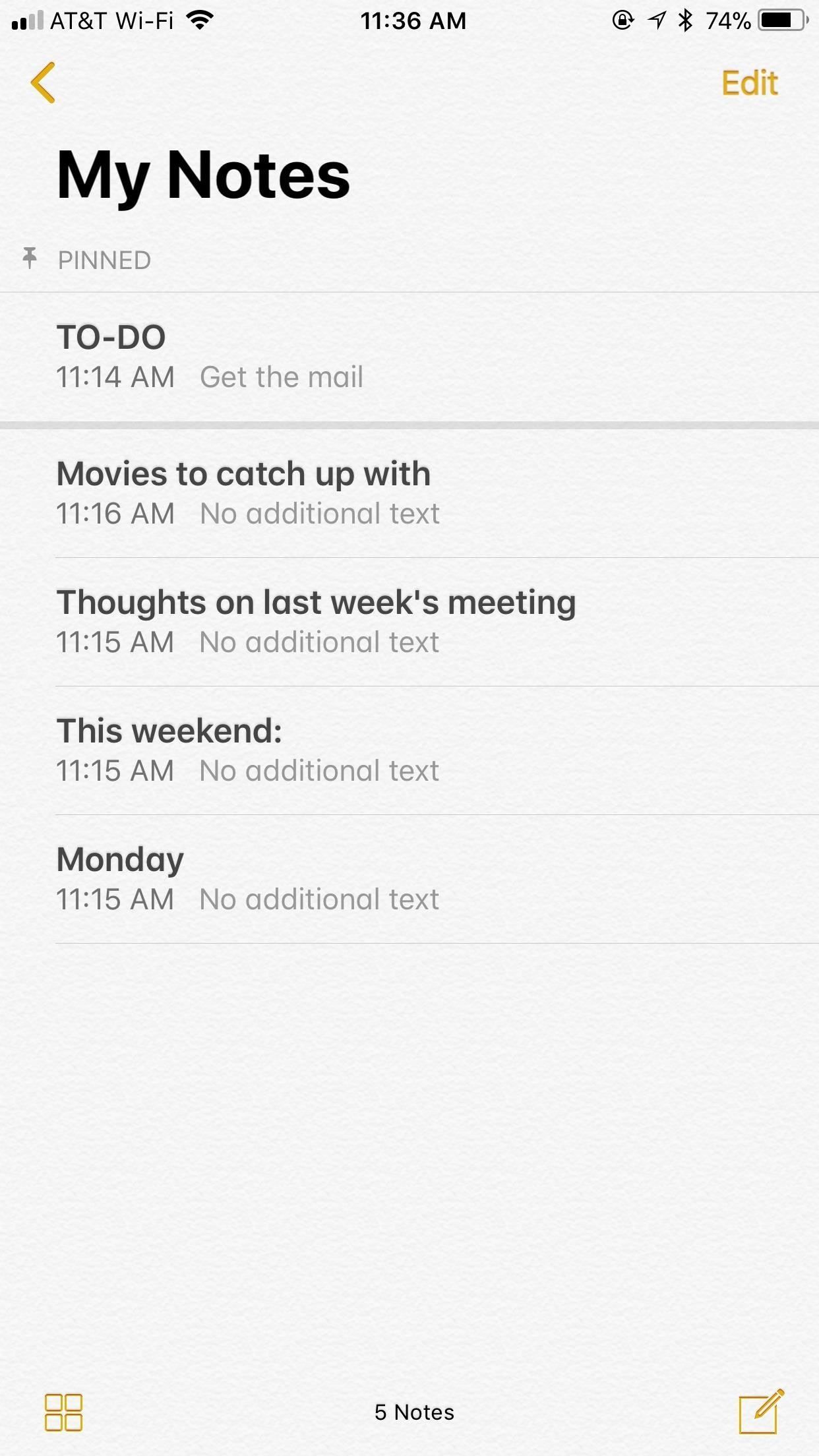 Примечания 101: Как прикрепить важные примечания к верхней части папок
