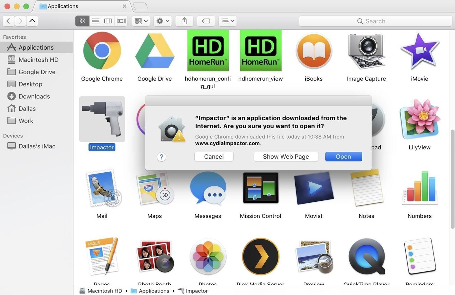 Установите модифицированные и неофициальные приложения на свой iPhone, загружая их с помощью Cydia Impactor
