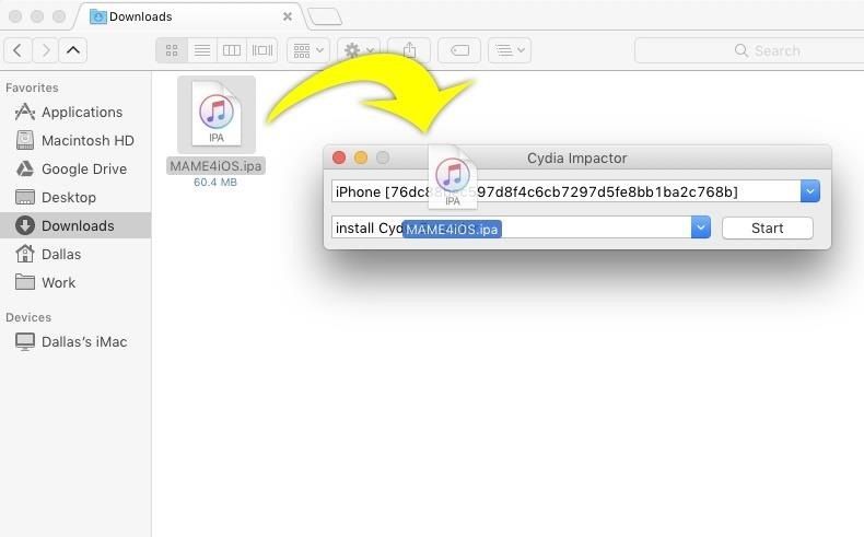 Установите модифицированные и неофициальные приложения на свой iPhone, загружая их с помощью Cydia Impactor