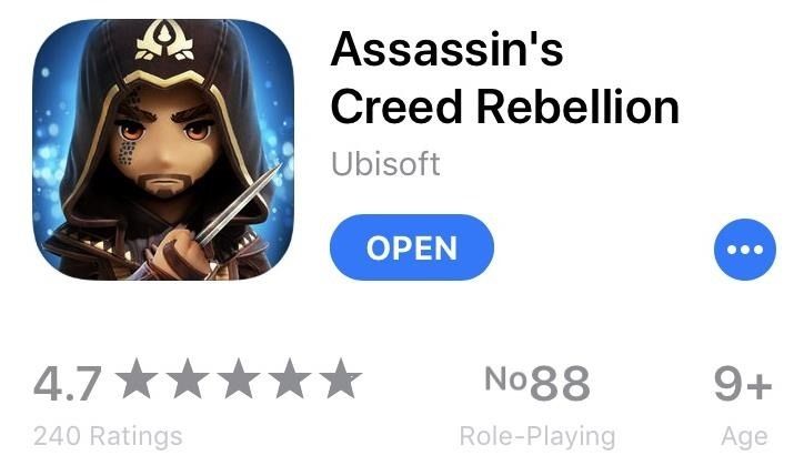 Вы можете играть в Assassin's Creed Rebellion on Your iPhone Right Now — Here's How