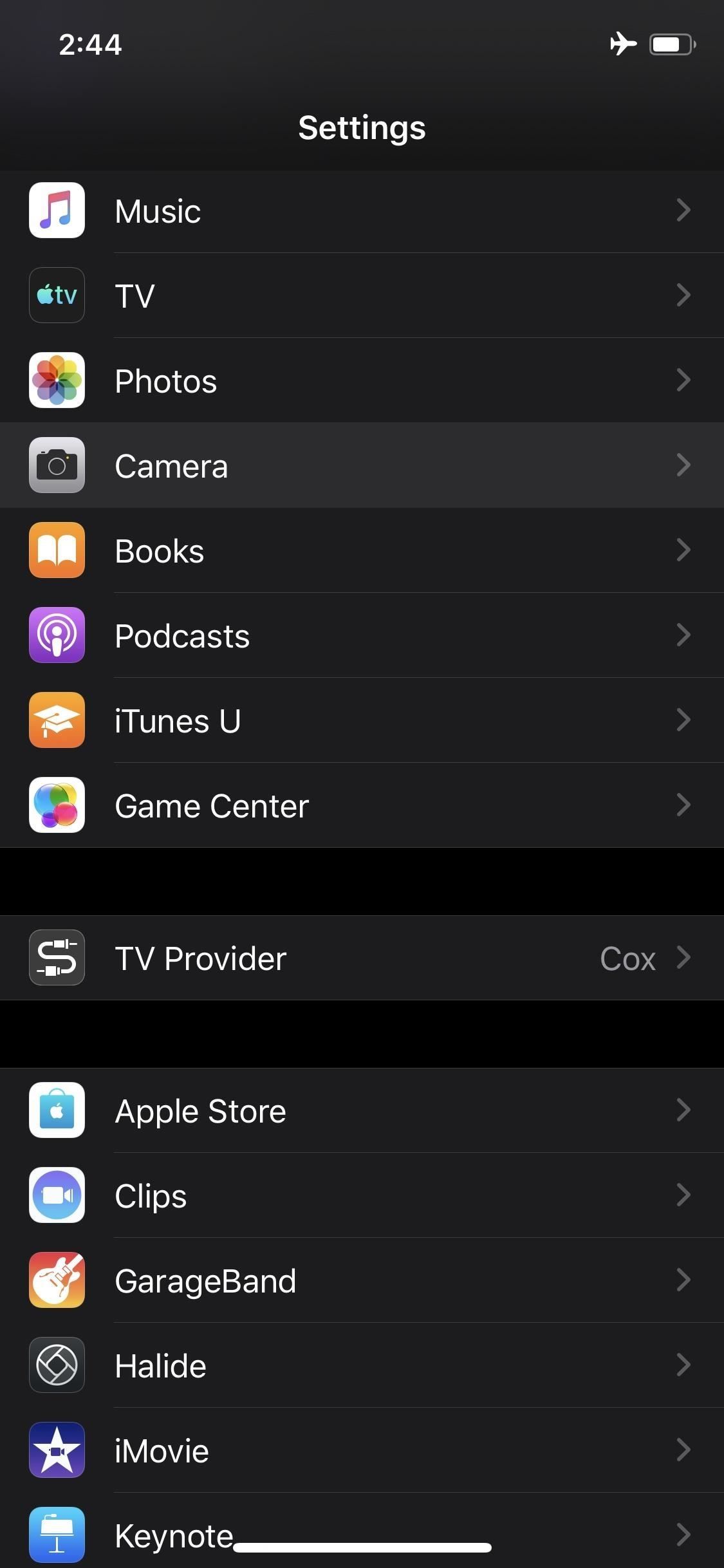 Запретите вашей камере снимать видео вне рамки на iPhone 11, 11 Pro или 11 Pro Max