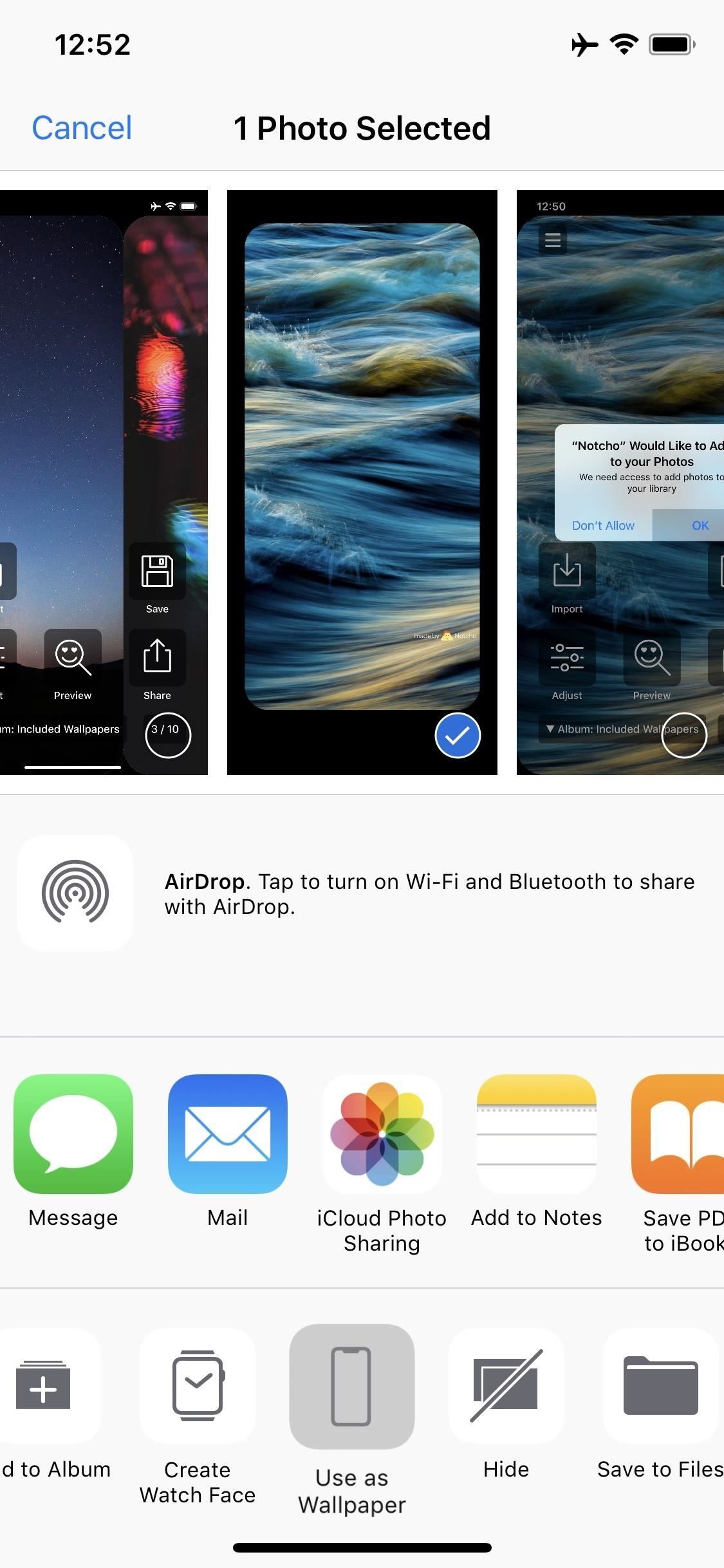 Эти обои iPhone X могут полностью скрыть зазубрину