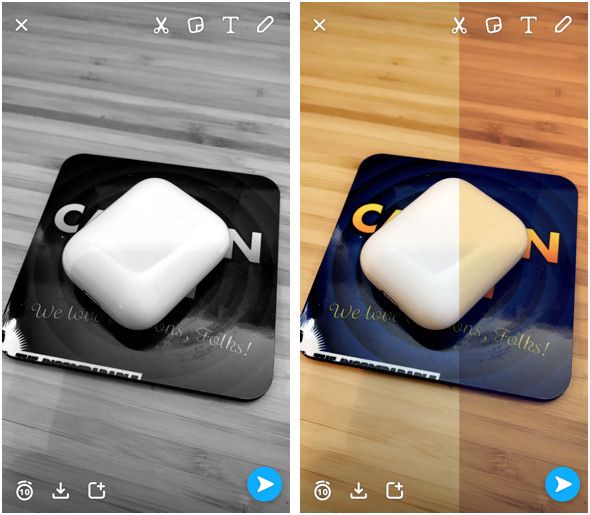 Как добавить фото фильтры