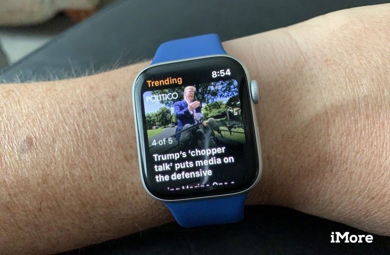 яблочные новости на Apple Watch