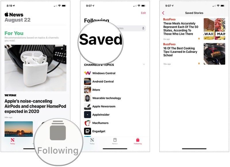 Apple, новости сохранить на потом