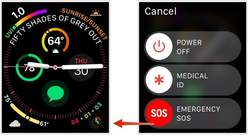 перезагрузить Apple Watch перезагрузить Apple Watch