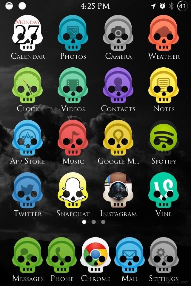 Как поменять свой iPhone's App Icons to Any Shape You Want in iOS 7