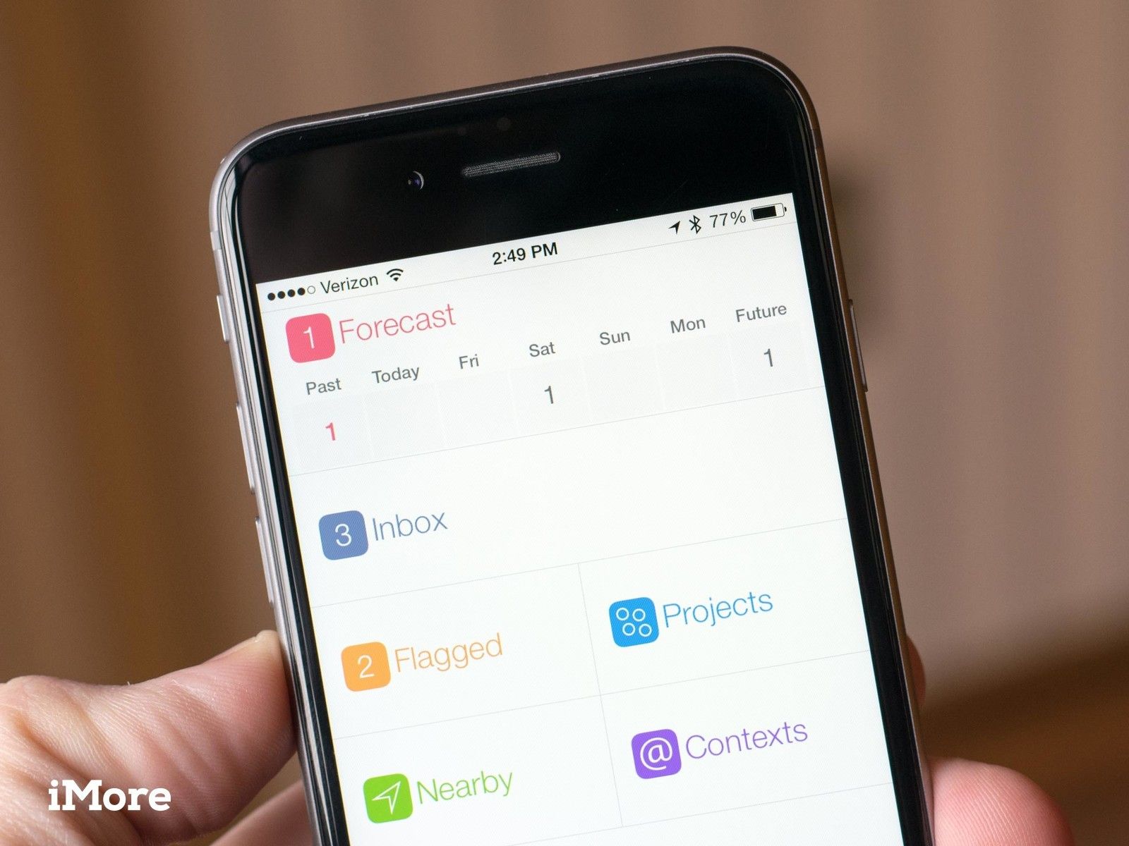 OmniFocus на iPhone