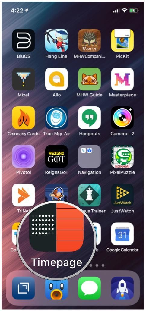 домашний экран ios