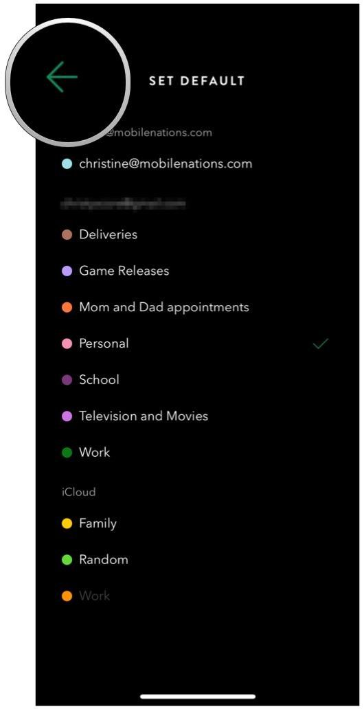Временное меню вернуться